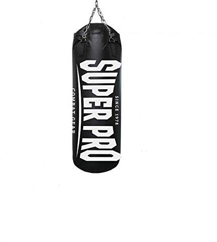 Super Pro Unisex – Erwachsene Water-Air Boxsack, schwarz, 100 cm