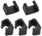 Möbel-Verbindungsklemmen Verbindungsklammern Gartenmöbel Verbinder für Gartenmöbel Set Rattan wie Rattan Stuhl und Rattan Sofa,Outdoor Couch Patio Furniture Lounge Set Clips, 5 Stück(Schwarz)