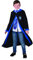 RUBIE'S Harry Potter Officiel - Robe Serdaigle - Déguisement Enfant - 7-10 ans - Costume Robe Noire à Capuche - Pour Halloween, Carnaval - Idée Cadeau de Noël