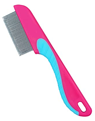 Flohkämme für Katzen und Hunde, 1 Stück (Rosa)