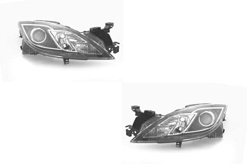 Johns, Scheinwerfer Satz passend für Mazda 6 Scheinwerfer GH 08/07-04/10 H9/H11 Set links & rechts