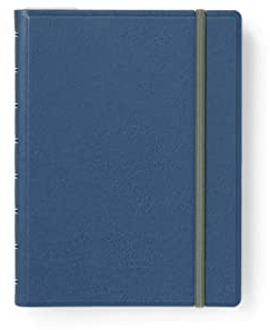 Filofax Contemporary A5 Notizbuch nachfüllbar – Refillable Notebook | Blauer Stahl (179528)