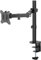 goobay 58528 Support pour écran de 17 à 32 (43 à 81 cm) - Réglable en Hauteur - Inclinable et pivotant pour Montage sur Table - VESA 75 x 75 et 100 x 100 jusqu'à 8 kg