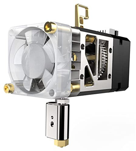 BIQU H2 V2S Lite Extruder Direct Drive Extruder High Flow Hotend Hochgeschwindigkeitsdruck für Ender 3 Pro BIQU B1 BX Voron V0 2.4 Dual Gear Extruder Not Stuck BIQU H2 Upgrade DIY 3D Printer Kit