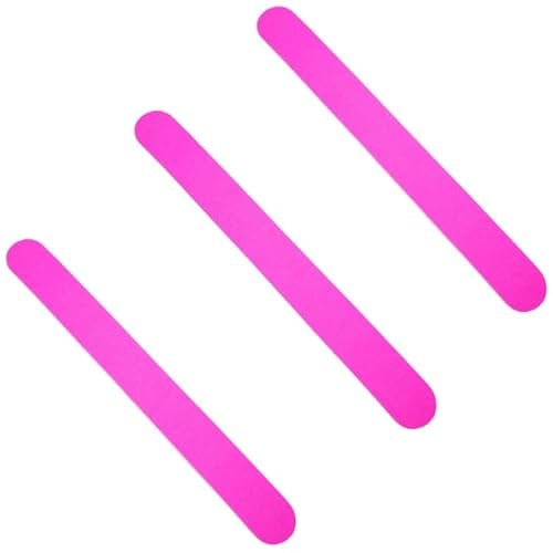Pack of 3 Nail Files (150 Grit) [Hot Pink]