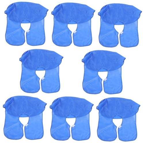 FRCOLOR 8 Stk Rasiertuch Rasierschürze Barthaarfänger Regenschirm Zum Schneiden Von Bart Bartrasur Mit Lätzchen Bart Sammeln Lätzchen Overalls Für Männer Polyester Damen Rasieren Gedenken