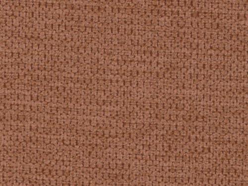 Vente-unique-Ecksofa mit Schlaffunktion - Ecke Links - Strukturstoff - Terracotta - Amelia