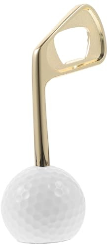 Dekorativer Gummi Golfform aus Zinklegierung Flaschenöffner in für Bier