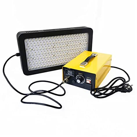 1800 W Energieeinstellung UV-UV-Härtungslampe Schattenlose Klebertinte 3D-Druck 365 nm 395 nm 405 nm Harzhärtungslampe UV-Harzlicht(Color:405nm)