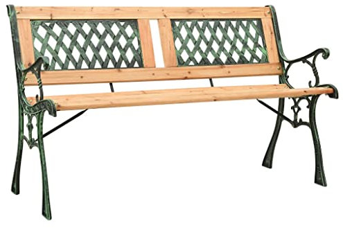 Willood Gartenbank 122 cm Gusseisen und Massivholz Tanne