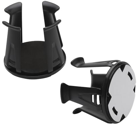 2 Soportes para Vasos de Coche, Soporte Universal para Bebidas, Adecuado para Latas, Vasos Térmicos, Agua Mineral y Aromaterapia