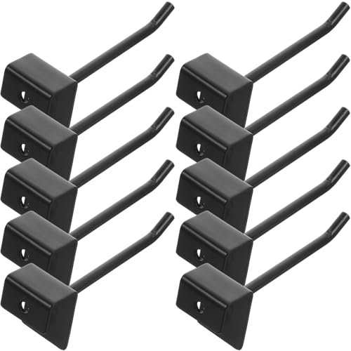 GLEAVI 32piezas Para Tableros Perforados Ganchos Metálicos Para Tiendas Carga Alta Fácil Instalación