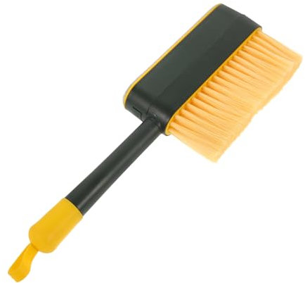 Supvox Reinigungswerkzeuge Haarentferner für Haustiere Staubbürste Fusselbürste Staubwanne Handbesen staubentfernung teppichbürste Lange Fusselrolle Staubpinsel zum Reinigen weiches Gummi