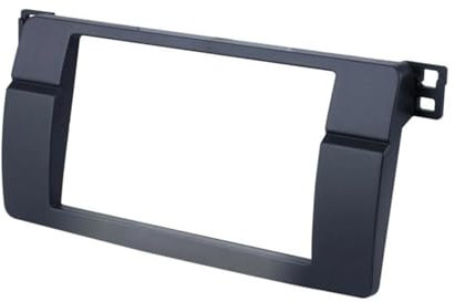 Radioblende-Rahmen Für B&MW 3er E46 1998-2005 2Din Audio Panel DVD Navigationspanel Rahmen Auto Blenden Radio Fenster Stereo-Panel-Dash