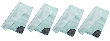 WRITWAA 4stücke Tellerwaschlappen Geschirrspüllappen Haushaltsreinigungstücher Küchenhelfer Handtücher Zum Reinigen Aus Hochwertigem Material Schnell Absorbierend Und Praktisch Für