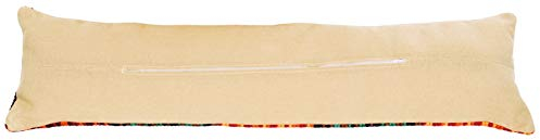 VERVACO Kissenrücken mit Reißverschluss ECRU Kissenrückseite Handarbeit Zubehör Basteln Erwachsene ca. 85 x 25 cm Nähen DIY Sticken Kreuzstich Kissenbezug Kreatives Handwerk Nähzubehör Stoff