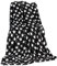 CelinaTex Flauschige Kuscheldecke 150 x 200 cm schwarz Decke Sofa Couch Wohndecke weich Stars Mikrofaser Fleece Oeko-TEX Moonlight