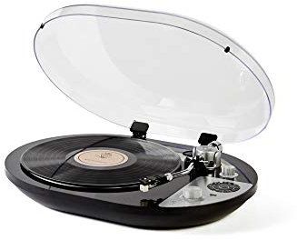 GPO PR50 Giradischi Premium Series con Trasmettitore Bluetooth – Nero