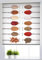 Estoralis Cocina| Estor Enrollable Diseño Moderno|Sin Taladrar Translúcido Estampado | Modelo C-1083 | 75 x 150 cm (Ancho/Alto) Tamaño Tela 72 x 150 cm | Estores para Ventanas y Puertas