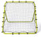Football Master ™ Premium Fluorescent Green Single Sided Sports Multi Skills Rebounder Training Aid Target Soccer Goal Kickback Adjustable Practise Goalkeeper Coaching Rebound Net