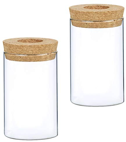 YARNOW 2pièces Vase Transparent Avec Pot Décoratif Pour Et Plantes Décoration Intérieure Moderne Design Et Élégant Dimensions Pour Maison Bureau
