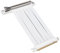 PCI-E 3.0 X16 Flexibles Kabel, PCI Express X16 Riser-Kabel Flexibler High-Speed-Extender-Kartenerweiterungsport für Grafikkarte Soundkarte Netzwerkkarte(Weiß)
