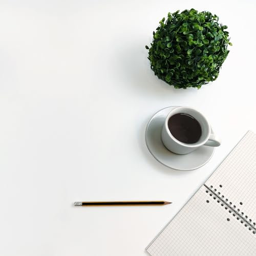 Dimex Klebefolie Uni MATT WEIß Möbelfolie Dekofolie - Türfolie Küchenfolie Schrankfolie Tischfolie | 90 cm x 1 m