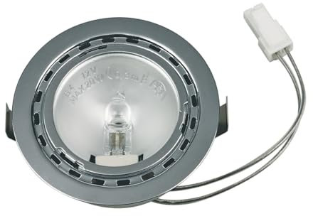 easyPART Kompatibel/Ersatz für BOSCH 00606646 Halogenlampe Lampe G4 20W 12V 606646 mit Gehäuse Dunstabzugshaube passend auch Balay Constructa Gaggenau Neff Pitsos Thermador