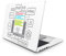 Sticker Master Web Designing (Logo Coupé) Autocollant En Vinyle Pour Tout Le Corps Compatible Apple Macbook Pro Mac Air Pour Ordinateur Portable MacBook Pro 15 inch 2008 A1286