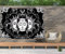Ulticool – Sonne Mond Sternzeichen Tarot Natur Bohemian - Wandteppich Poster - 200x150 cm - Gartenposter - Wandteppich groß – Dekoration Zubehörteil für Garten und Wohnzimmer