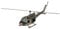 Fascinations ME1003 Metal Earth Metallbausätze - Hubschrauber Helicopter Huey UH-1, lasergeschnittener 3D-Konstruktionsbausatz, 3D Metall Puzzle, DIY Modellbausatz mit 2.25 Metallplatine, ab 14 Jahre