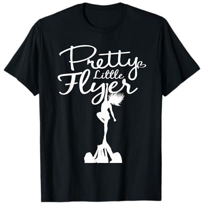 Pretty Little Flyer – Lustiges Cheerleading Squad T-Shirt T-Shirt