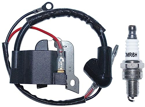 Bobine allumage pour Honda GX35 UMK435 HHT35S et la série, ADEFOL Module de Bobine d'allumage avec Bougie d'allumage Accessoire de débroussailleuse pièces de Moteur 4 Temps