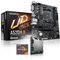 Memory PC Kit di aggiornamento Ryzen 5 5600G 6x 3.9 GHz, GIGABYTE A520M H, Completamente assemblato e testato