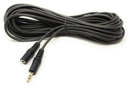 mCore 10m 3.5mm Extension Cable Stereo Jack Cable Male to Female AUX Lead for Laptop Tablet Headphone TV MP3 Speaker Smartphone (10m)