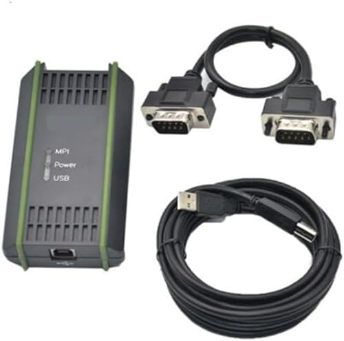 Netzwerk-Ethernet-Kabel, SPS-Kabel, USB-Kabel, PPI-MPI-Programmierkabel for S7-200 300 400, SPS-Adapter 6ES7972-0CB20-0XA0, unterstützt WIN7/XP/VISTA (Farbe: 0BA00, Größe: 2,5–4,4) ( Color : Usb mpi I