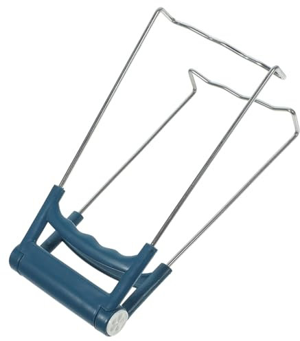 UTHCLO 2pcs Multifunctional Plate Gripper Clip Stainless Steel Hot Dish Lifter for Safe Handling of Pots and Bowls for Kitchen and Restaurant Use Smart Blue