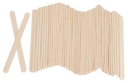 180 Pcs Popsicle Sticks Craft Supplies Tongue Depressors Paint Sticks Waxing Sticks Tongue Depressors Wood Classroom Supplies Wood Sticks Crafting Supplies Jumbo Popsicle Sticks Eyebrow Wax Sticks
