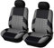 WZLCDGJJ Copri sedili Auto, per Fiat Tipo 5 Portes 357 I 2016-2020 Auto Sedile Protezione Anteriore e Rear Set Completo Coprisedili Auto Accessori,A
