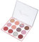 VICASKY 12Griglie Palette Ombretti Colori Ombretti Polvere per Notte e Design e Versatilper Personale