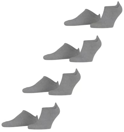 ESPRIT Damen Active Basic 4-Pack Sneakersocken Baumwolle atmungsaktiv