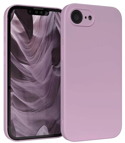 EAZY CASE - Silikonhülle für iPhone 17e Hülle Silikon Case Violett weich stoßfeste Handyhülle Schutzhülle mit Kameraschutz Dünn Premium Schutz Cover TPU Phone Bumper in Pastell Flieder Matt