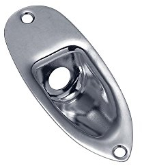 Gotoh Strat Recessed Jackplate Chrome