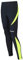 Airtracks Herren Thermo Laufhose Lang Pro - Winter Funktions Running Tight - Warm - Atmungsaktiv - Reflektoren - schwarz - neon - S - Herren