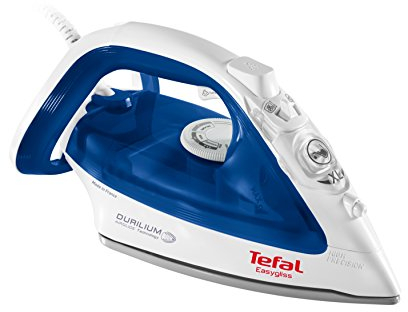 Tefal FV3960 Easygliss Dampfbügeleisen, 0.27 L, 2400 W, Blau/weiß