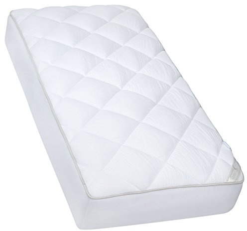 Moon Luxury Unterbett Matratzenauflage mit Rundumgummizug mit Sommer und Winterseite/auch für Boxspring- und Wasserbetten geeignet/deutsches Qualitätsprodukt (160x220)