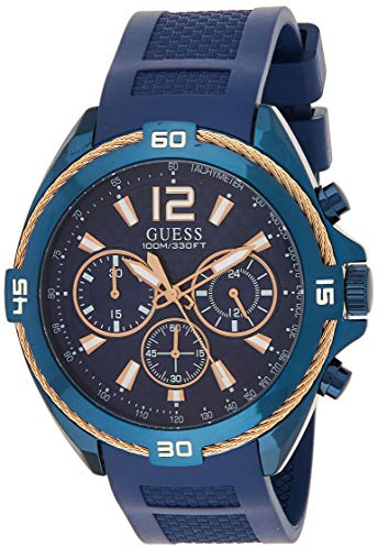 Guess Herren Analog-Digital Automatic Uhr mit Armband S0354254