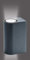 Trango IP44 Up & Down Light in Rund I Wandleuchte I Wandstrahler 8010-RA aus Aluminum Druckguss in Anthrazit-Schwarz Außenwandlampe geeignet für 2x GU10 LED (ohne Leuchtmittel)