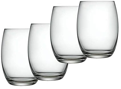 Alessi Mami Xl SG119/3S4 - Design Set Bestehend aus 4 Longdrink- Design Gläser aus Kristallglas