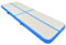 vidaXL Gymnastikmatte Aufblasbar mit Pumpe Turnmatte Tumbling Matte Training Fitnessmatte Yogamatte Trainingsmatte 300x100x15cm PVC Blau